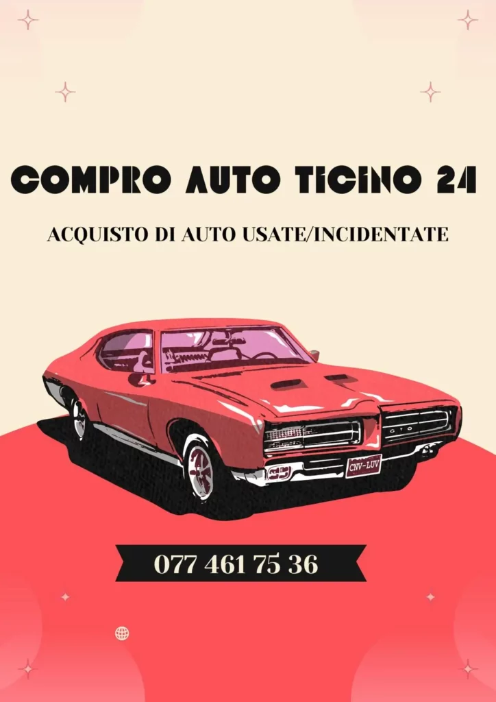 Acquisto auto rapido a Biasca con pagamento immediato Compro Auto Ticino 24 – Acquisto Veicoli Subito, Senza Stress